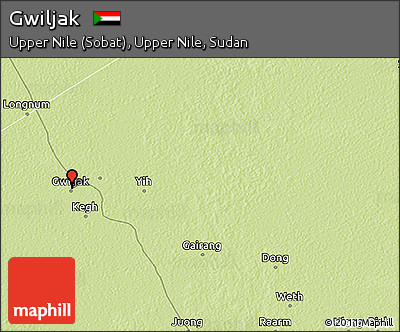 Physical 3D Map of Gwiljak
