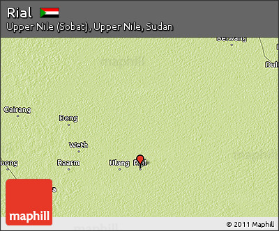Physical 3D Map of Rial