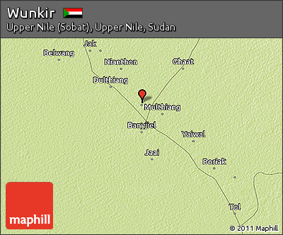 Physical 3D Map of Wunkir
