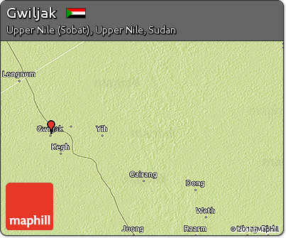 Physical 3D Map of Gwiljak