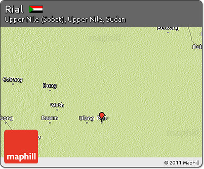 Physical 3D Map of Rial