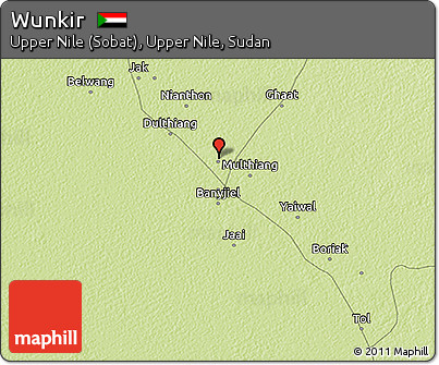 Physical 3D Map of Wunkir
