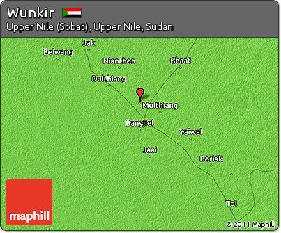 Political 3D Map of Wunkir