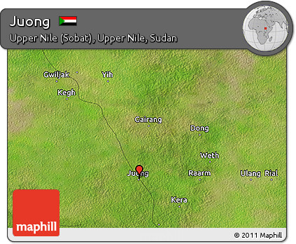 Satellite 3D Map of Juong