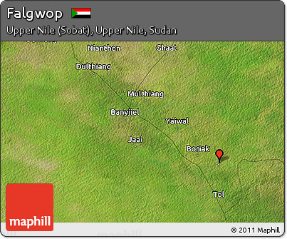 Satellite 3D Map of Falgwop