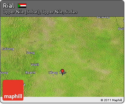 Satellite 3D Map of Rial