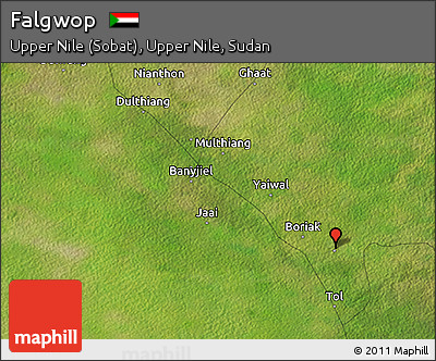 Satellite 3D Map of Falgwop