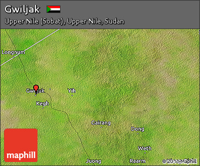 Satellite 3D Map of Gwiljak