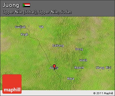 Satellite 3D Map of Juong