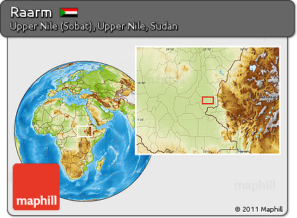 Physical Location Map of Raarm
