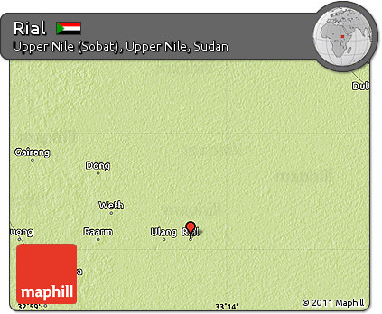Physical Map of Rial