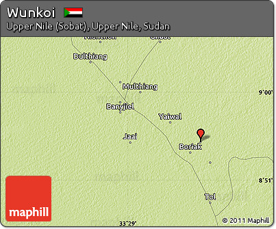 Physical Map of Wunkoi