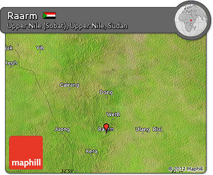 Satellite Map of Raarm