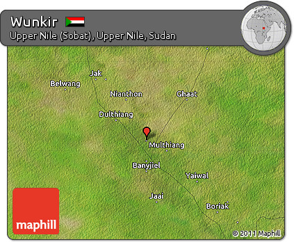 Satellite Map of Wunkir