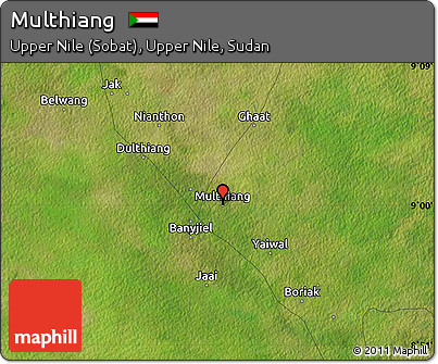 Satellite Map of Multhiang