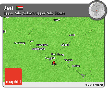 Political Panoramic Map of Jaai