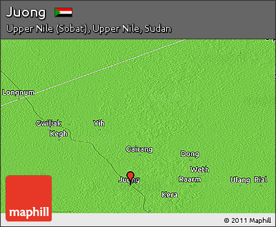 Political Panoramic Map of Juong