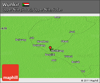 Political Panoramic Map of Wunkir