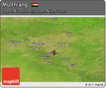 Satellite Panoramic Map of Multhiang