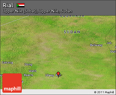 Satellite Panoramic Map of Rial