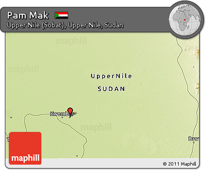 Physical 3D Map of Pam Mak