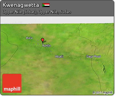 Satellite 3D Map of Kwenagwetta