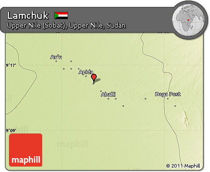 Physical Map of Lamchuk