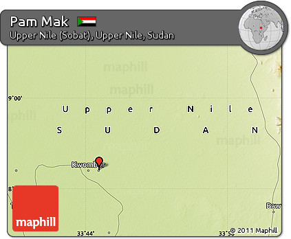 Physical Map of Pam Mak