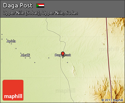 Physical Map of Daga Post