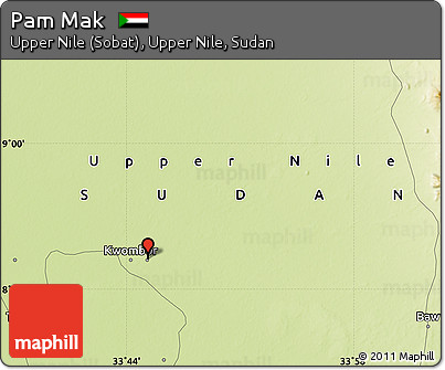 Physical Map of Pam Mak