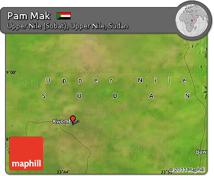 Satellite Map of Pam Mak