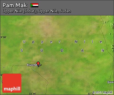 Satellite Map of Pam Mak