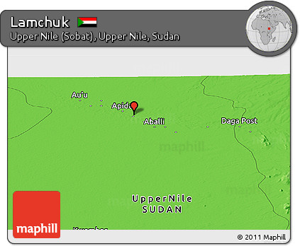 Political Panoramic Map of Lamchuk