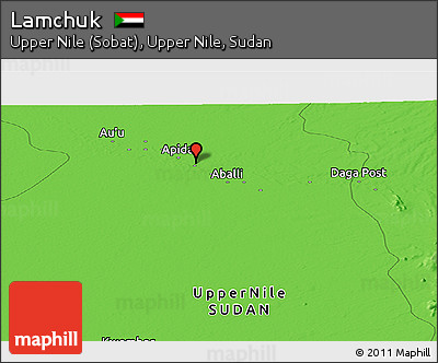 Political Panoramic Map of Lamchuk