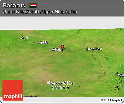 Satellite Panoramic Map of Batarus