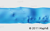 Physical Panoramic Map of the area around 9° 4' 52" N, 40° 43' 30" W