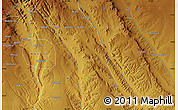 Physical Map of the area around 9° 4' 52" N, 42° 34' 30" E