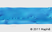 Shaded Relief Panoramic Map of the area around 9° 4' 52" N, 42° 25' 29" W