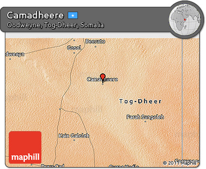 Satellite 3D Map of Camadheere