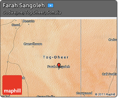 Satellite 3D Map of Farah Sangoleh