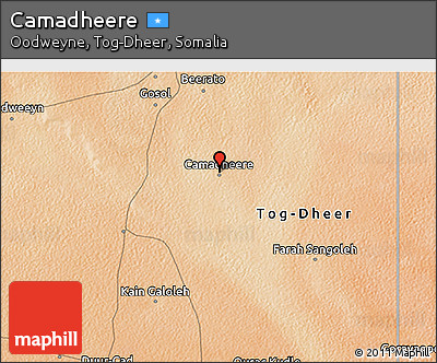 Satellite 3D Map of Camadheere
