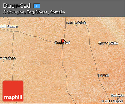 Satellite 3D Map of Duur-Cad