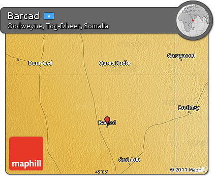 Physical Map of Barcad