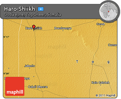 Physical Map of Haro-Shiikh