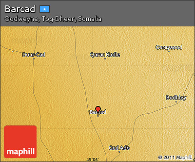 Physical Map of Barcad