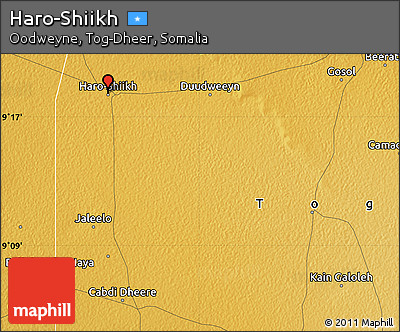 Physical Map of Haro-Shiikh