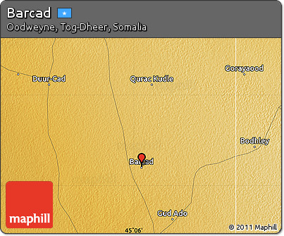 Physical Map of Barcad