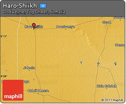 Physical Map of Haro-Shiikh