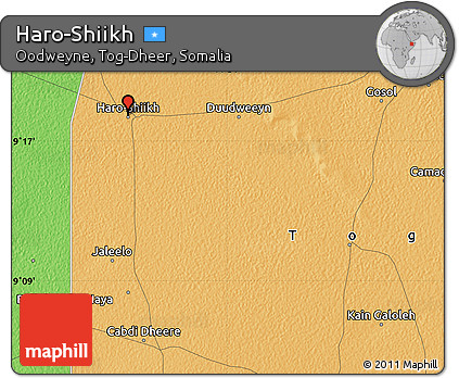 Political Map of Haro-Shiikh