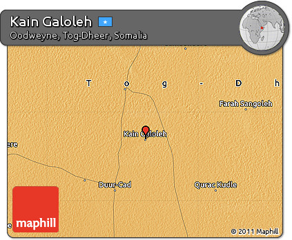 Political Map of Kain Galoleh